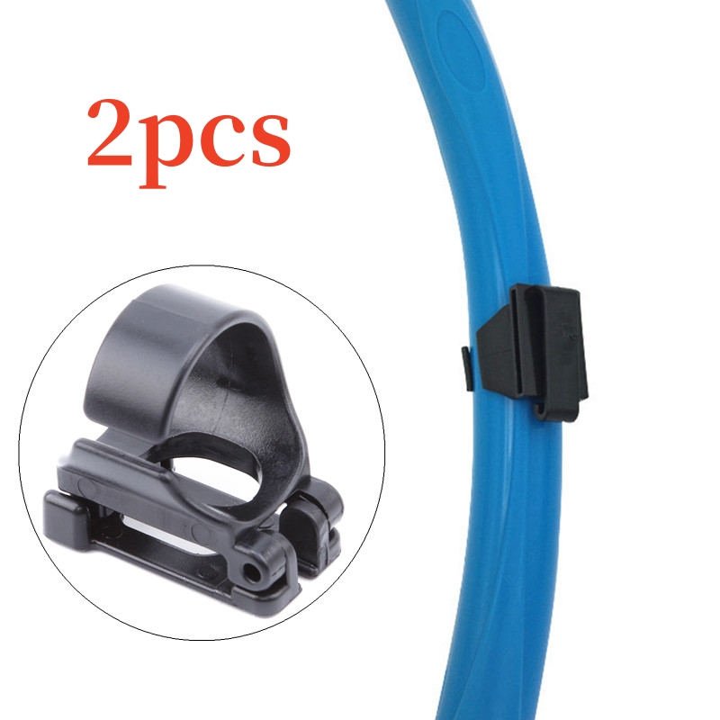 Silicone Mask Bracket - 2 Stück/Set Kunststoff-Clip Schnorchelmaskenhalter Halterung Silikon-Schnorchelschnalle