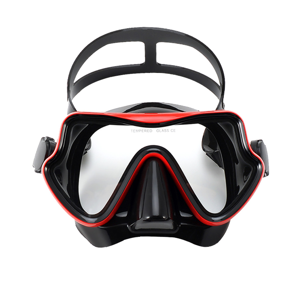 Anti Pollution Mask - Tauchmaske Schwimmbrille Scuba Schnorchel Silikonrock Gehärtetes