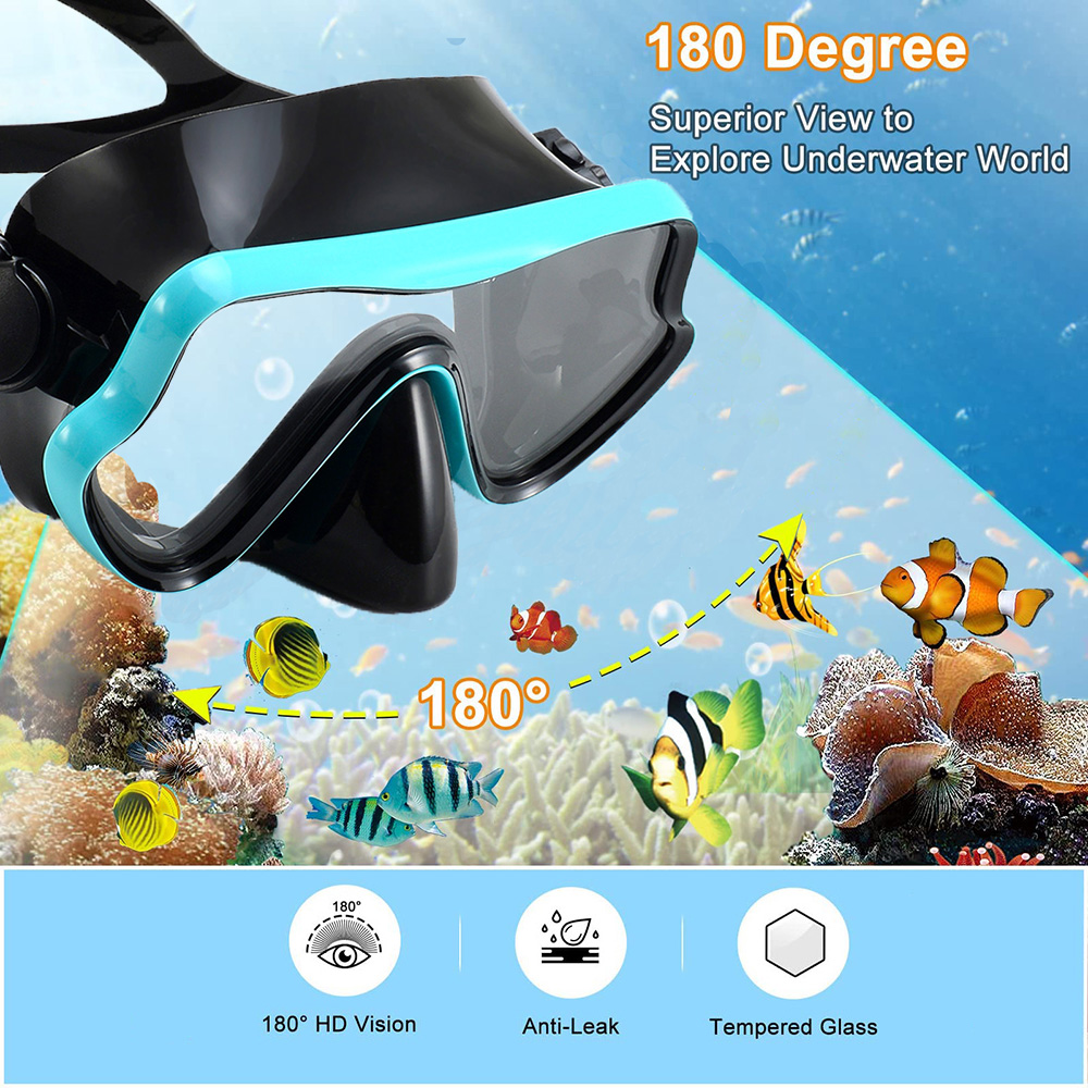 Tauchmaske Schwimmbrille Scuba – Anti Pollution Mask Bewertung und Preis